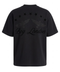 Playera De Hombre Boy London Águilas Relieve Tonal Negra Oversize