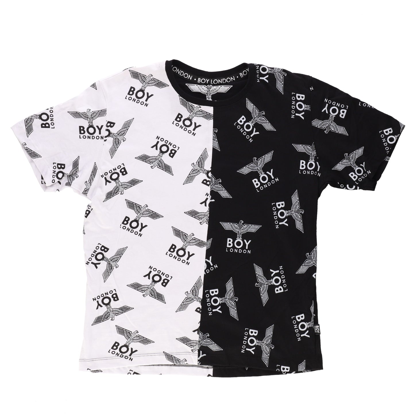 Playera De Algodon De Hombre Estampado Clasico Boy London