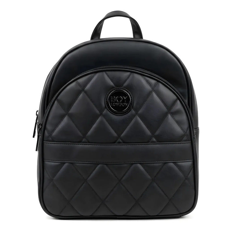 Mochila Urbana Acolchada Negra Boy London Para Mujer Negro Acolchado – BOY LONDON