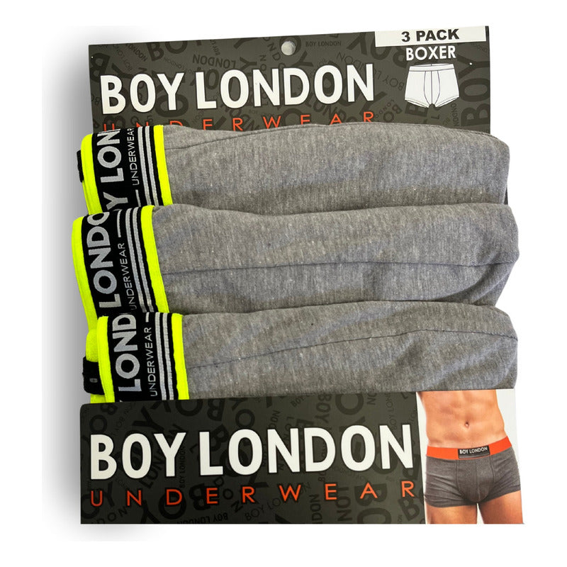 Boxers Largos Boxer Transpirable Caballero 3 Pack Boy London