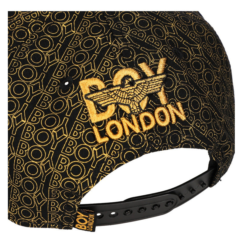 Gorra Ajustable Aguila Y Bordado Letras Doradas Boy London