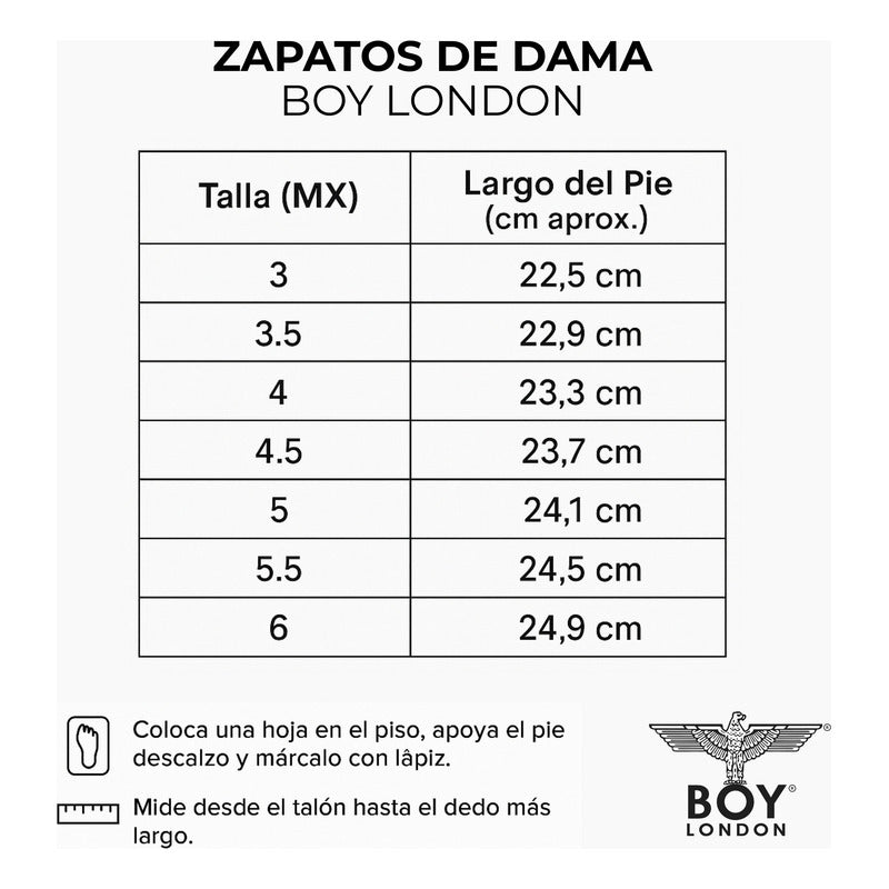 Sandalia Para Mujer Casual Con Hebilla Boy London Shoes