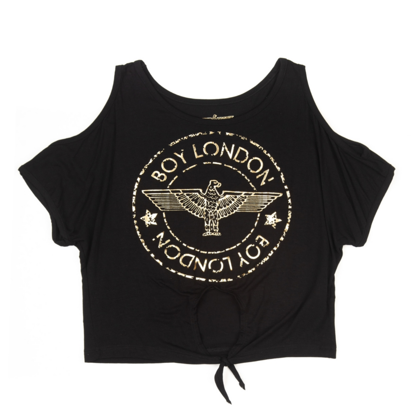 Crop Top Para Dama Hombros Descubiertos Estrellas Boy London
