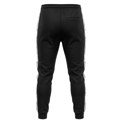 Pants Jogger Boy London Negro Elástico Deportivo Hombre