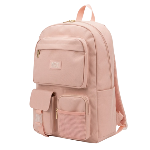 Mochila Boy London Rosa | Backpack Urbana Unisex