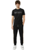 Pants Jogger Boy London Negro Contorno Dorado Original