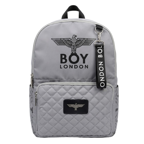 Mochila Boy London Gris | Backpack Urbana Unisex