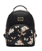 Bolsa Boy London Negro Floral | Bolsa de Moda Casual para Mujer