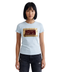 Playera Boy London Mujer Blanca Boutique Foil Oro