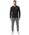Pants Jogger Boy London Gris Deportivo Elástico Hombre