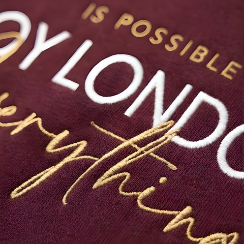 Sudadera Mujer Hoodie Vino Casual Para Boy London