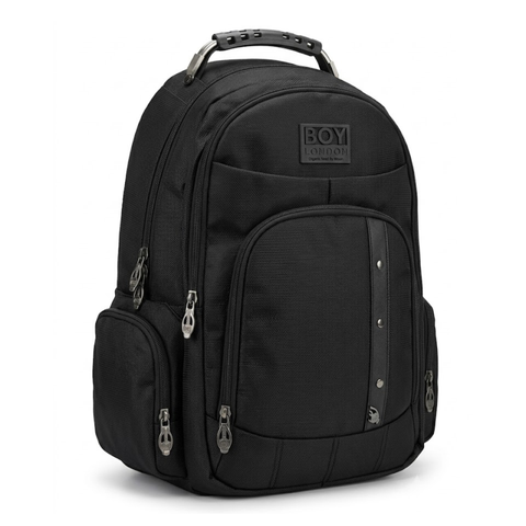 Mochila Boy London Negro | Backpack Urbana Unisex