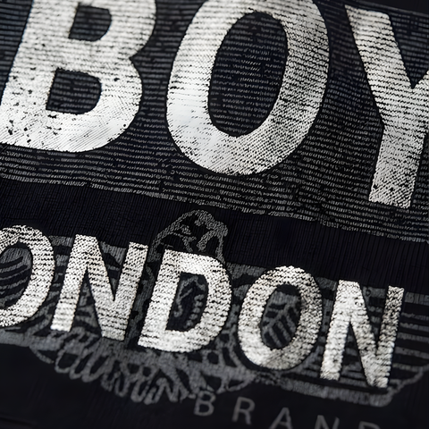 Sudadera Hoodie Boy London Negra Ligera Original Hombre