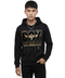 Sudadera Hoodie Boy London Negra Foil Dorado Original