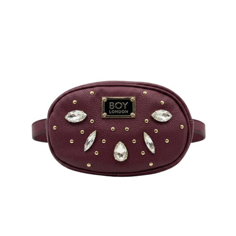 Cangurera Boy London Vino | Riñonera Bolsa de Cintura Mujer