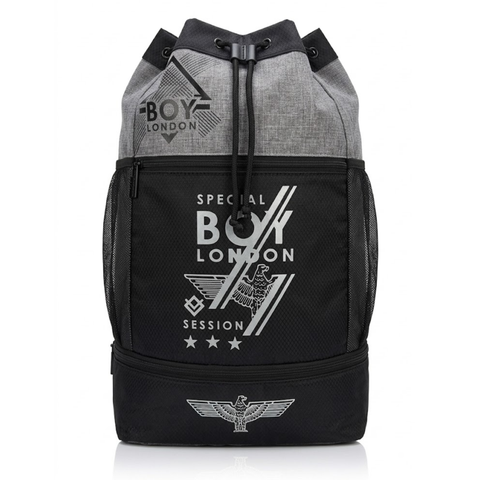 Morral Mochila Boy London Gris | Gym Sack Bolsa Deportiva Unisex