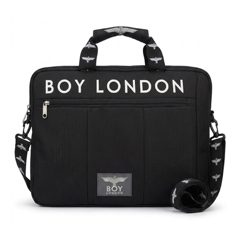 Maletín Boy London Negro | Bolsa Portalaptop Ejecutiva