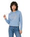 Sudadera Boy London Mujer Azul Cielo Plateado Limited