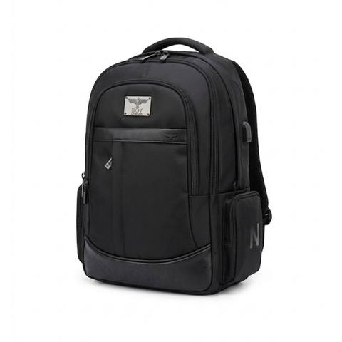 Mochila Boy London Negro | Backpack Urbana Unisex