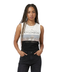 Blusa Sin Mangas Boy London Mujer Tricolor Foil Rosa