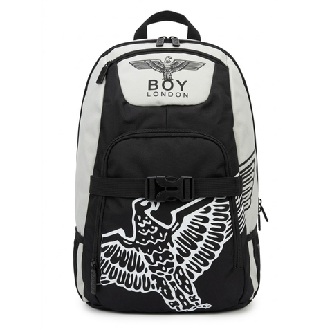 Mochila Boy London Gris | Backpack Urbana Unisex