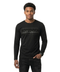 Playera Manga Larga Boy London Hombre Negra Tonal