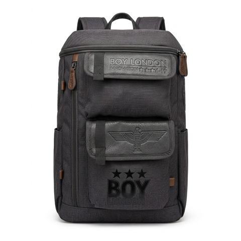 Mochila Boy London Gris Oscuro | Backpack Urbana Unisex