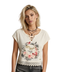 Blusa Boy London Mujer Mandalas Flores Encaje Original