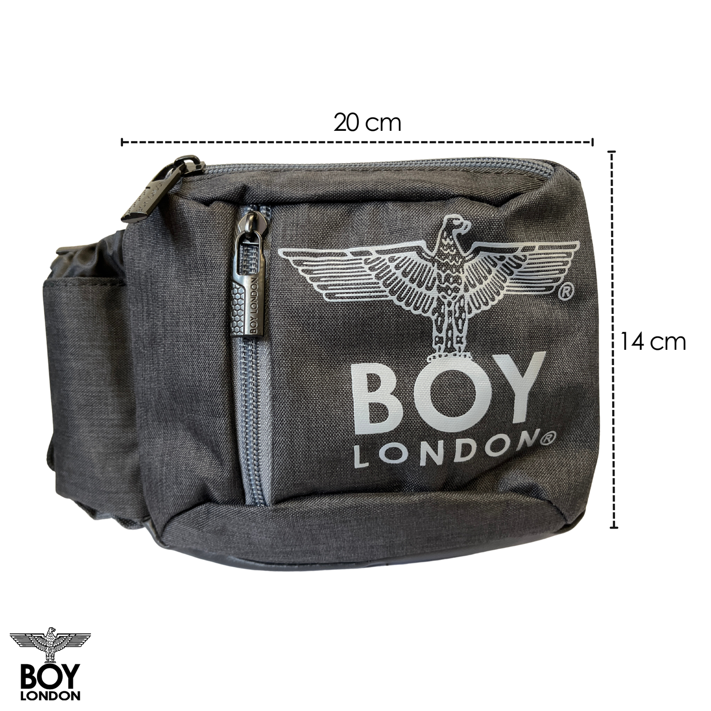 Cangurera Riñonera Reforzada Compartimiento Agua Boy London