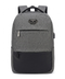 Mochila Boy London Gris | Backpack Urbana Unisex