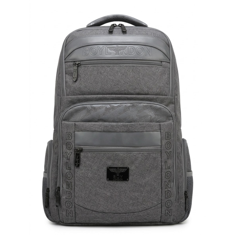 Mochila Boy London Gris Oscuro | Backpack Urbana Unisex