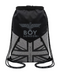 Mochila Morral Boy London Negro | Gym Sack Bolsa Deportiva Unisex