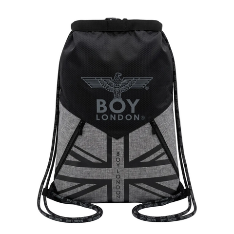 Mochila Morral Boy London Negro | Gym Sack Bolsa Deportiva Unisex