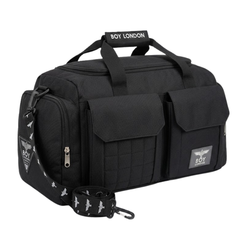 Maleta Boy London Negro | Bolsa de Viaje Duffel Deportiva