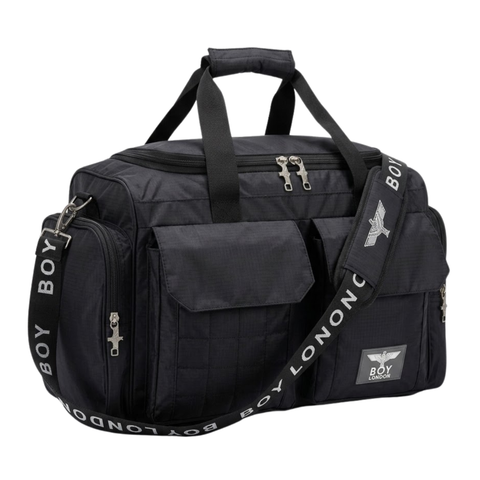 Maleta Boy London Negro | Bolsa de Viaje Duffel Deportiva