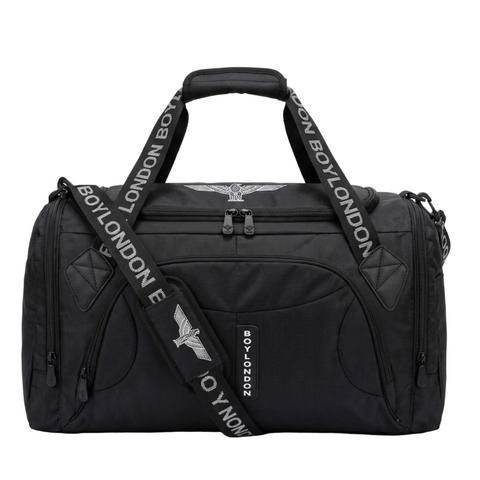 Maleta Boy London Negro | Bolsa de Viaje Duffel Deportiva