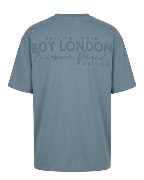 Playera Azul Acero de hombre Boy London Estampado Tonal Águila