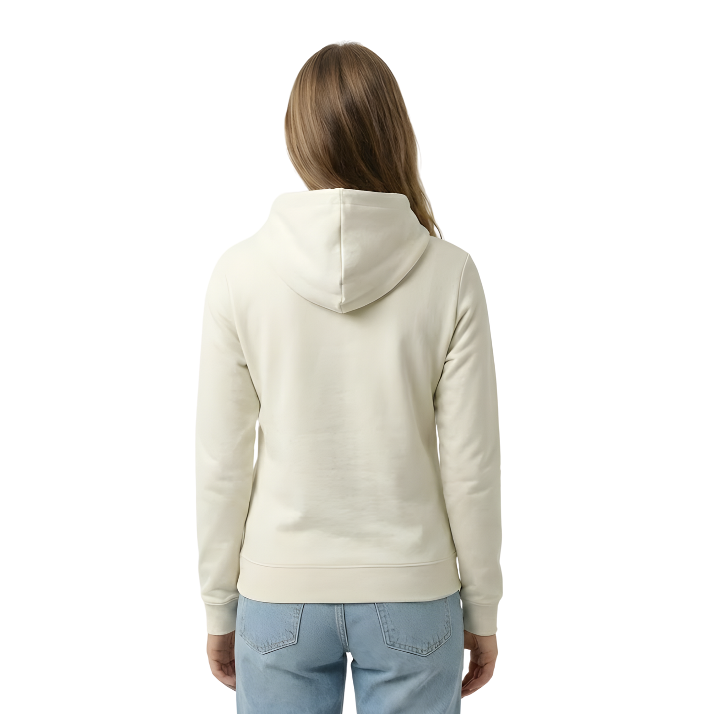 Sudadera Blanca Hoodie de Mujer Boy London