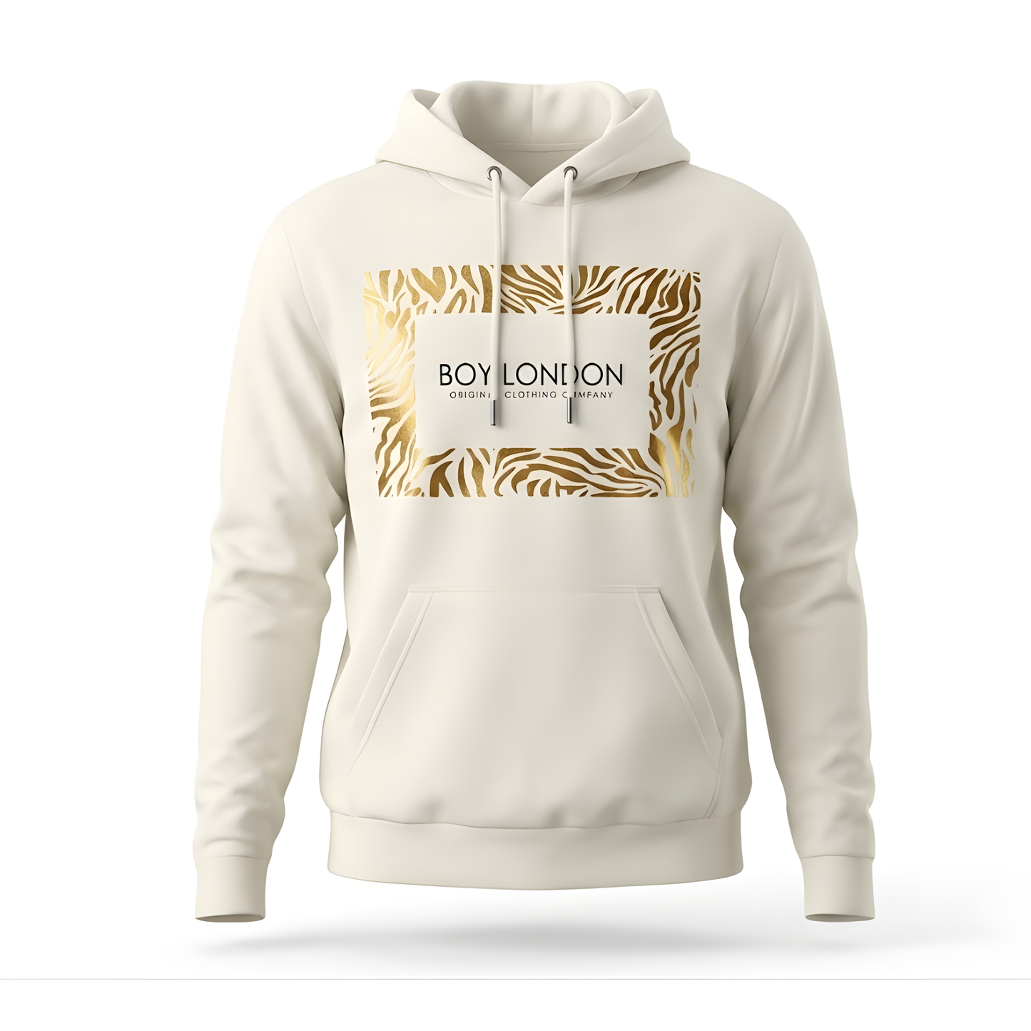 Sudadera Blanca Hoodie de Mujer Boy London