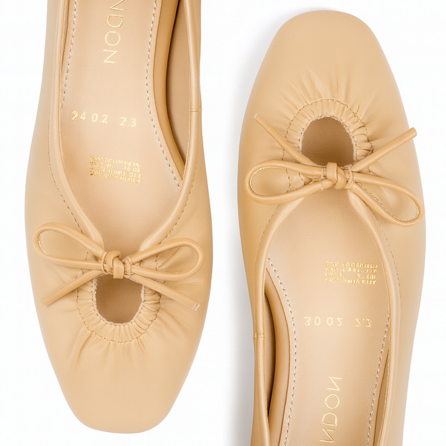 Ballerinas Flats Nude De Dama Cómodos Boy London Shoes