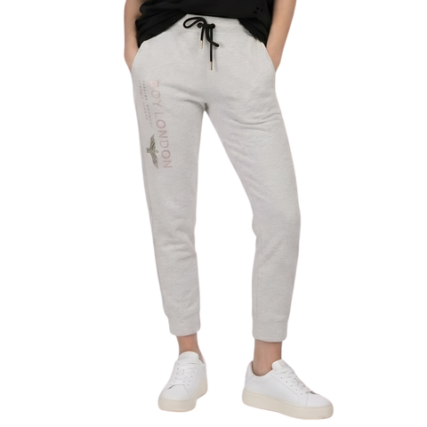 Pants Jogger Boy London Mujer Gris Rose Gold Sport