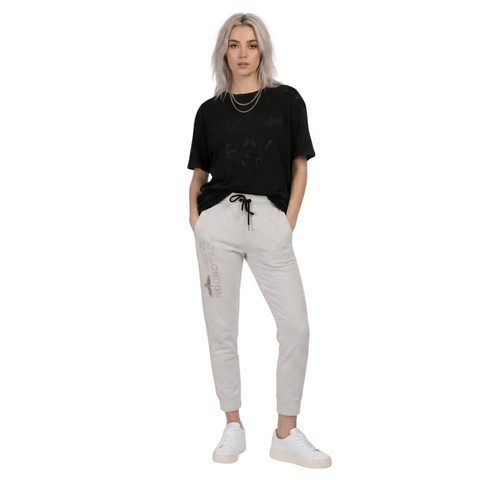 Pants Jogger Boy London Mujer Gris Rose Gold Sport