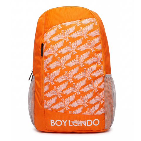 Mochila Boy London Naranja | Backpack Urbana Unisex