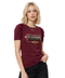 Playera Boy London Mujer Vino Insignia Dorada UK