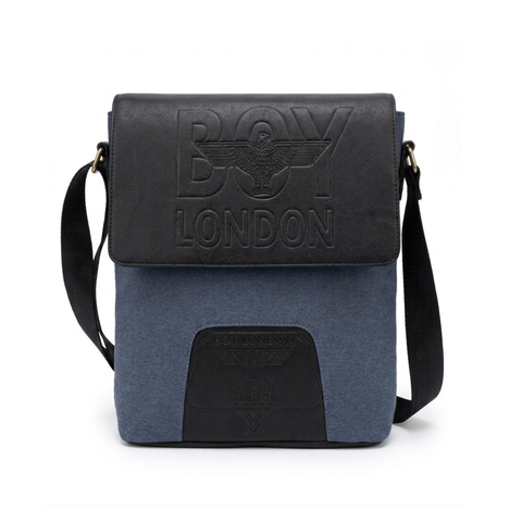 Bolsa Messenger Boy London Azul Marino | Mensajero Cruzada Unisex