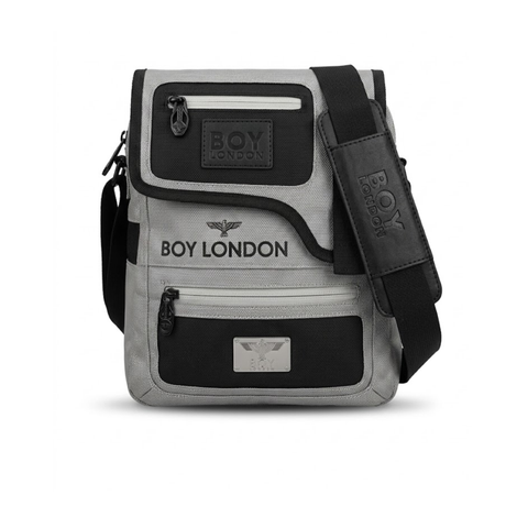 Bolsa Messenger Boy London Gris | Mensajero Cruzada Unisex