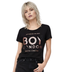 Playera Boy London Mujer Negra Rosa Metálico UK