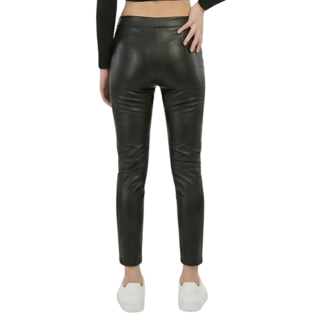 Leggins Vinipiel Boy London Mujer Negro Placa