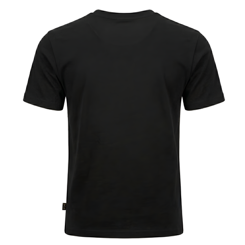 Playera Boy London Negra Terciopelo Estilo Grafiti