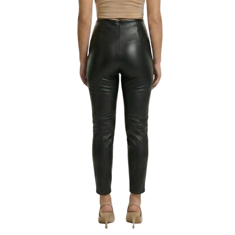 Leggins Vinipiel Negro Para Dama Casual Elegante Boy London